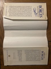 JORGE LUIS BORGES Selected Poems 1923-1967 HC 1972 Delacorte Press DJ Ex-Library