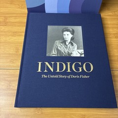 INDIGO The Untold Story of Doris Fisher (Hardcover, 2023) Melcher Gap Slipcase