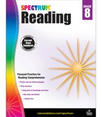 Spectrum Reading Workbook, Grade 8 – Paperback By Spectrum – GOOD