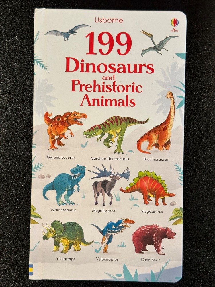 199 Dinosaurs and Prehistoric Animals Kids Board Book by Hannah Watson BRAND NEW