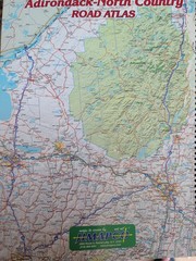 Vintage Adirondack North County Road Atlas Jimapco Map Company 2nd Edition 2003