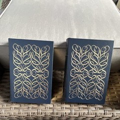 Easton Press Roosevelt Lion and the Fox / Soldier of Freedom Burns 1956 Illus