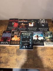 Bentley Little lot of 9 paperback books The Bank, The Consultant, The Handyman