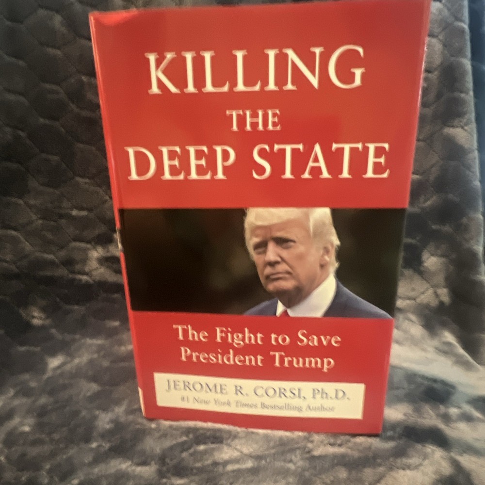 WND Books Killing the Deep State: Fight to Save President Trump HC 2018 DJ