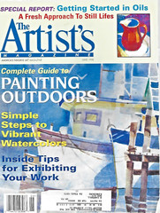 6-THE ARTIST’S MAGAZINES” FEB 98- MARCH 98- APRIL 98- JUNE 98- AUG 98- OCT B13