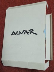 Sunol Alvar Deluxe Book 1993 Signed Lithograph Book Cover & dedicated by Alvar