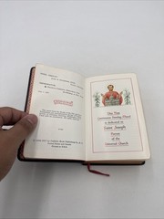 St. Joseph Continuous Catholic Sunday Missal & Hymnal English 1958 Leather