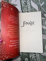 Finale uk arc by Stephanie Garber uk arc Uncorrected Proof Caraval arc
