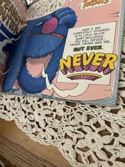 Vintage 1976 CTW Sesame Street Hide & Seek Grover Book Children