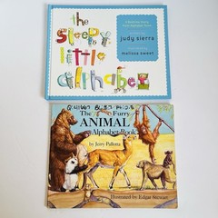 Lot 10 Childrens Alphabet ABC Books Chicka Chicka Boom Boom LMNO Peas Pallotta