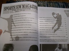 Sports Sim Magazine, Issue #5 Bob Gibson