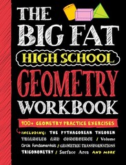 Big Fat High School Geometry Workbook: 400+ Geometry Practice Exercises (Big…