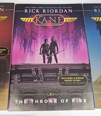 The Kane Chronicles 4-BOOK Box Set Rick Riordan Paperback Preowned READ