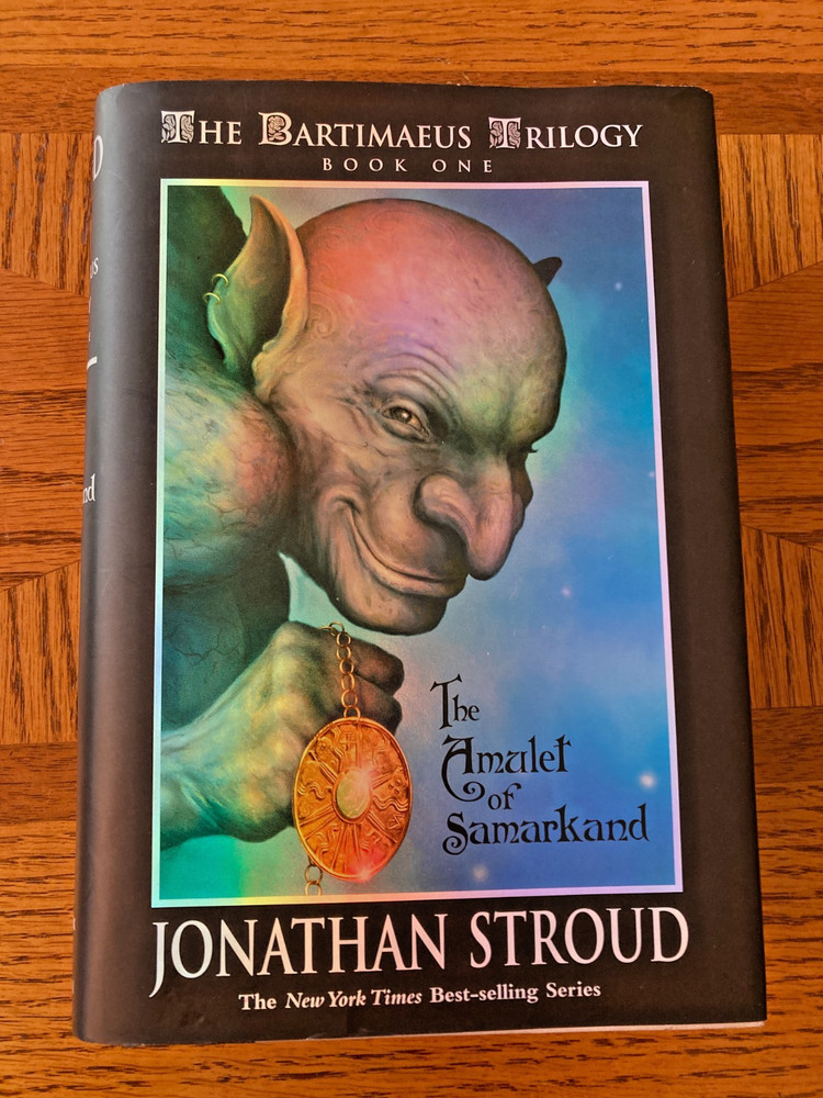 Jonathan Stroud – The Bartimarus Trilogy Book One – First Edtion – Hardback