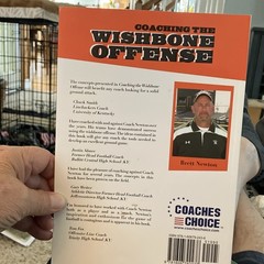 Coaching the Wishbone Offense Paperback Football Coaching Guide by Brett Newton