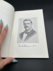 Chapman, Frank: AN ENDOCRINE INTERPRETATION OF CHAPMAN’S REFLEXES 1969 SC Book