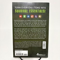 Survival Hacks Creek Stewart 2016 Paperback Wilderness Survival Adams Media Book