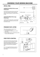SINGER SC220 Sewing Machine User Manual Operation Guide [DURABLE BINDING]