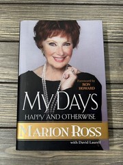 2018 My Days Hardcover Book Marion Ross Signed Autographed