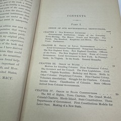 Our Government How it Grew What it Does How it Does it Jesse Macy 1891 Antique