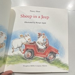 Sheep in a Jeep PB Nancy Shaw Illus Margot Apple Houghton Mifflin 1986