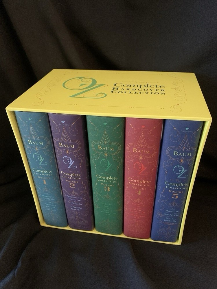 NEW FRESH CLEAN SEALED! Wizard of Oz Complete Hardcover Box Set L. Frank Baum