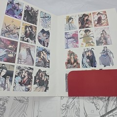 ACG Anime Coloring Book – 24 Loose Pages Color Pencil or Artist Choice SEE PICS