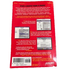 Adams Resume Almanac and Disk by Adams Media Corporation Staff (Copyright 1996)
