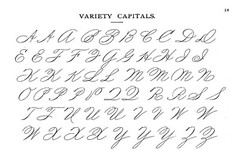 1898 Sykes Manual of Penmanship 40 Pages