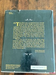 Encyclopedia of Frontier &Western Fiction 1983 Hardcover with DJ 1st Edition