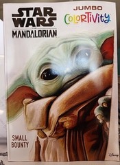 STAR WARS THE MANDALORIAN JUMBO COLORTIVITY BOOK 190 Pages