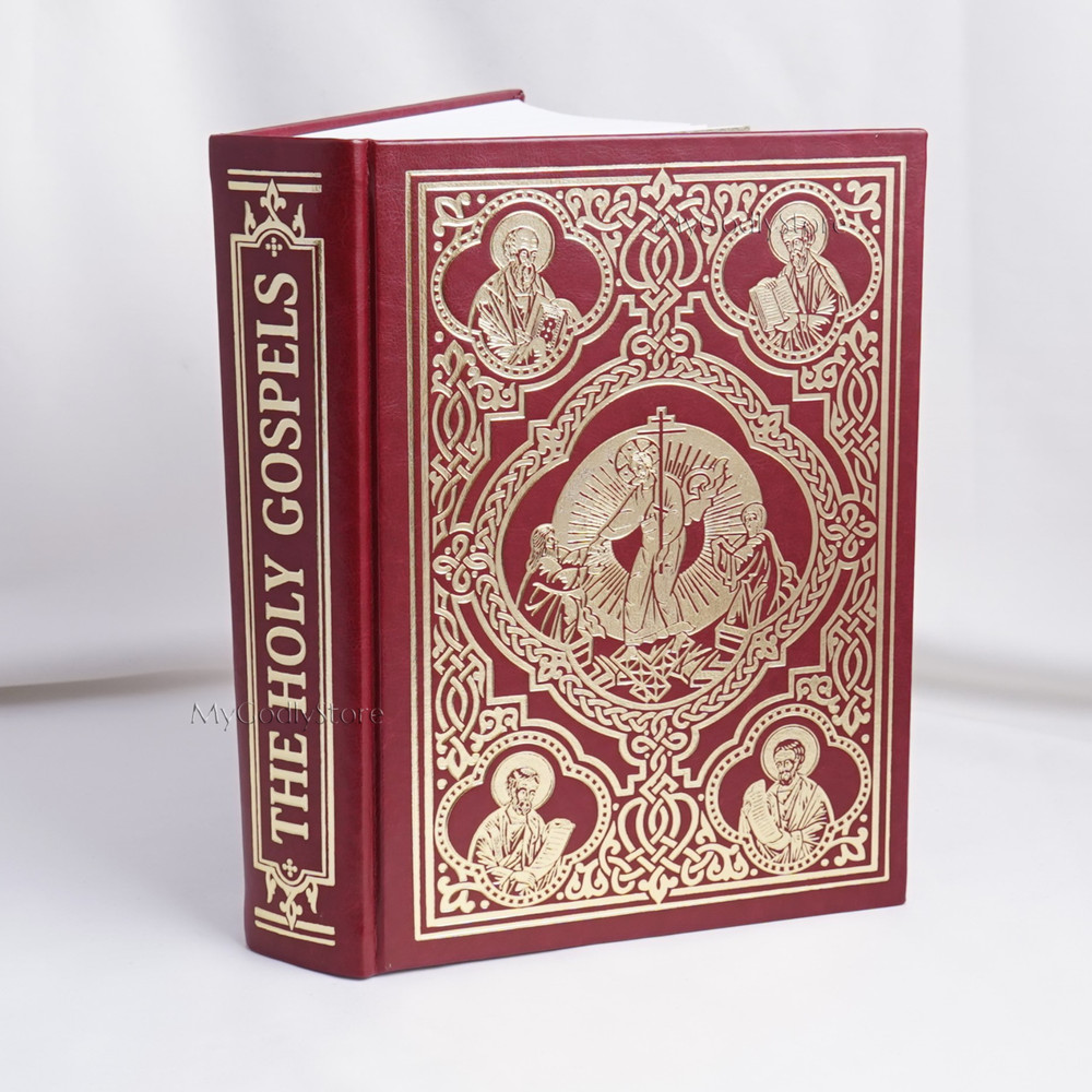 The King James Holy Gospel, Orthodox Book, Holy Bible, Liturgical Book, Gospel