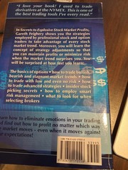 Secrets to Explosive Stock Market Profits GARETH D. FEIGHERY