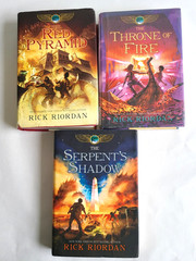 The KANE CHRONICLES Books by Rick Riordan HC/DJ 1st Ed/1st Print