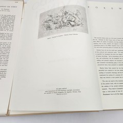 Leonardo da Vinci LARGE HC DJ Artabras 543 Page Book with 1635 Illustrations Vtg