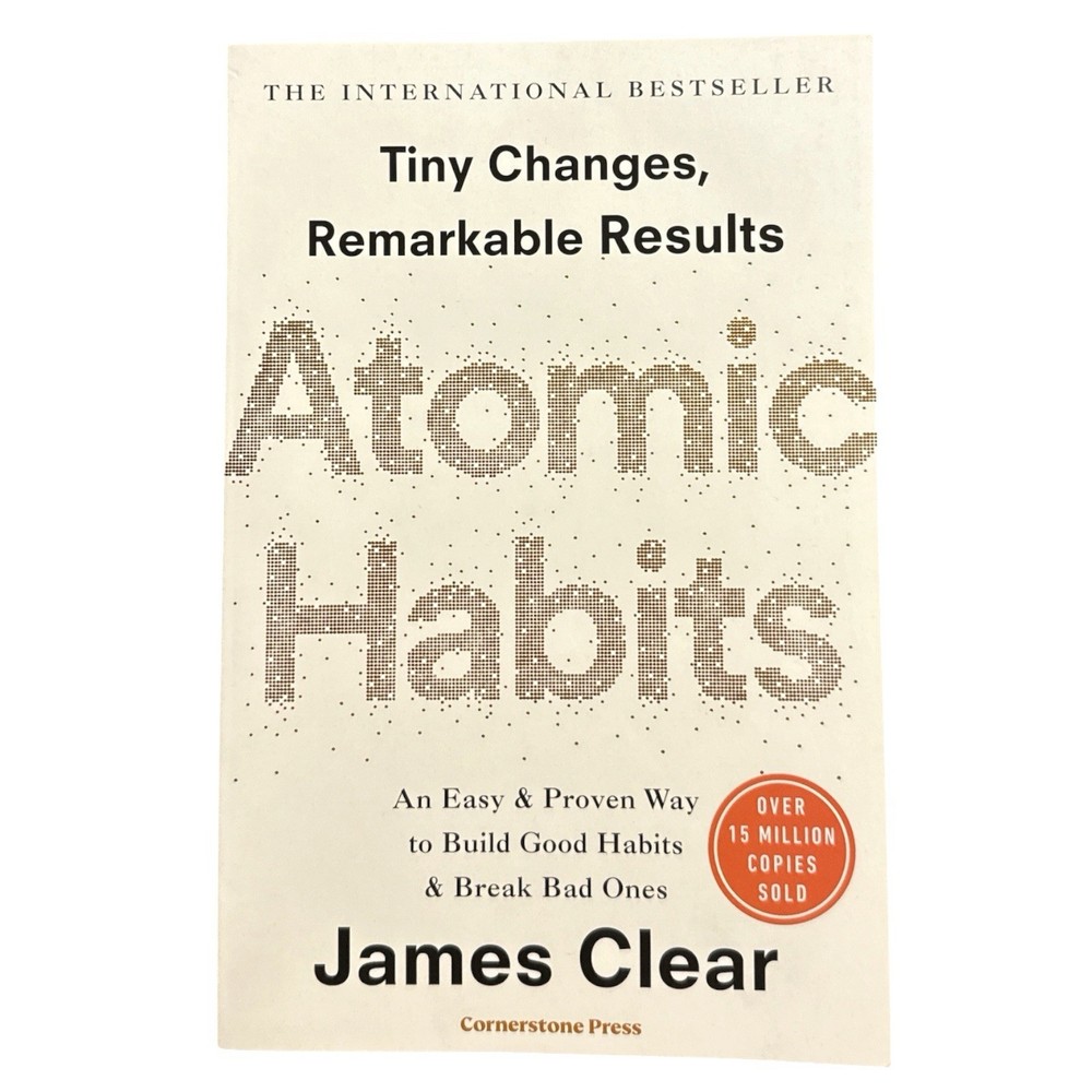 Atomic Habits James Clear Paperback Self Help Personal Growth Habit Guide Book