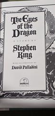 The Eyes of the Dragon by Stephen King 1987 First Edition