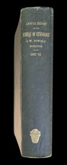 4th Annual Report of the Bureau of the American Ethnology 1882-83