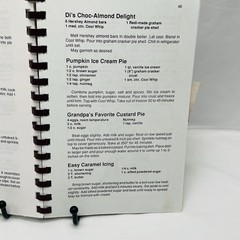 Hamilton’s Favorite Recipes Cookbook 1992 Branson MO Spiral Bound 101 Pages