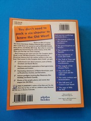 Western 8 Book Bundle – Great American West, Encyclopedia Of The Old West Etc