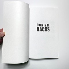 Survival Hacks Creek Stewart 2016 Paperback Wilderness Survival Adams Media Book