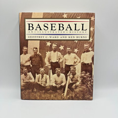 Baseball: An Illustrated History by Geoffrey C. Ward, Ken Burns Hardcover Sleeve