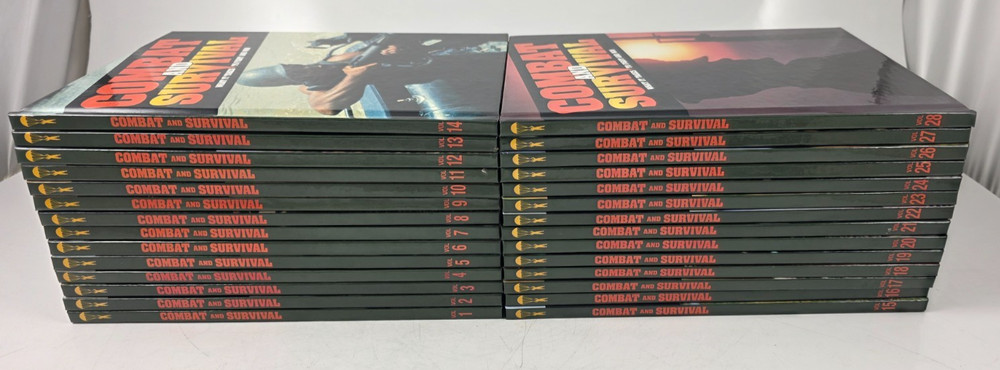 Combat And Survival: What It Takes To Fight And Win 28 Books Complete Set