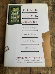 TIME, LOVE, MEMORY-J.Weiner/Genetics/Biology/Evolution/Psychology/NEW/HB/DJ/Illu