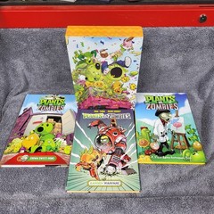 Lot Of 9 PLANTS vs ZOMBIES Graphic Novels Books Dark Horse Comics Hardcover