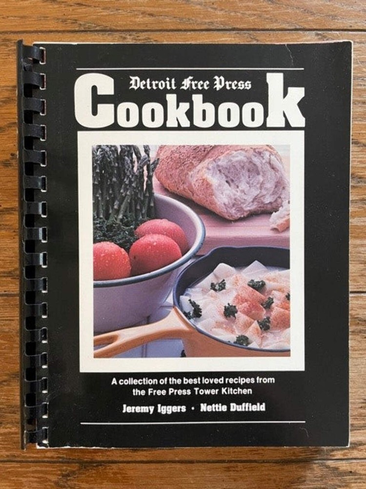 Detroit Free Press Cookbook by Jeremy Iggers, Nettie Duffield