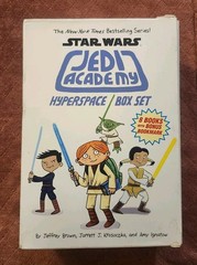 Star Wars Jedi Academy Hyperspace Box Set 8 PB Complete Jeffrey Brown Lot