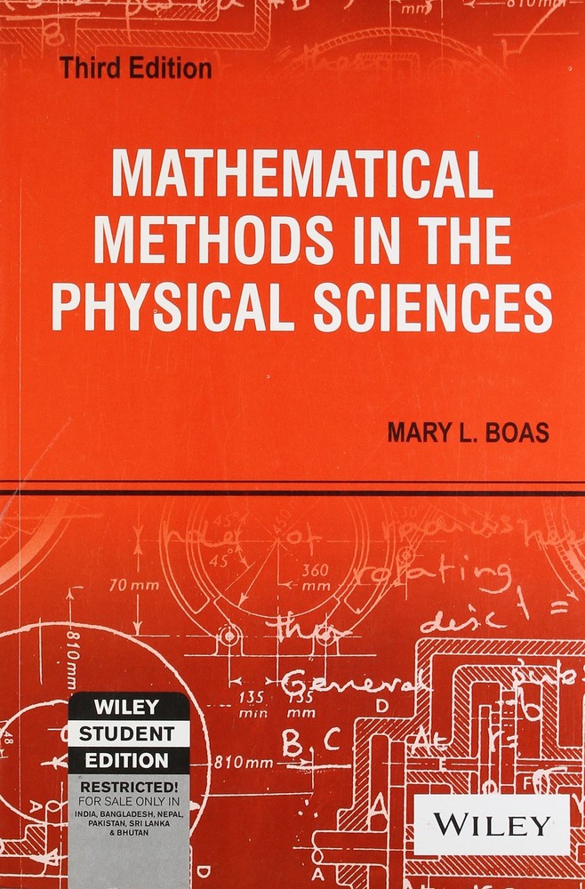 Mathematical Methods in the Physical Sciences