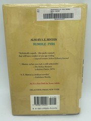 Tex S.E. Hinton 1979 1st Ed Eleventh Printing Delacorte Press HCDJ Ex Library