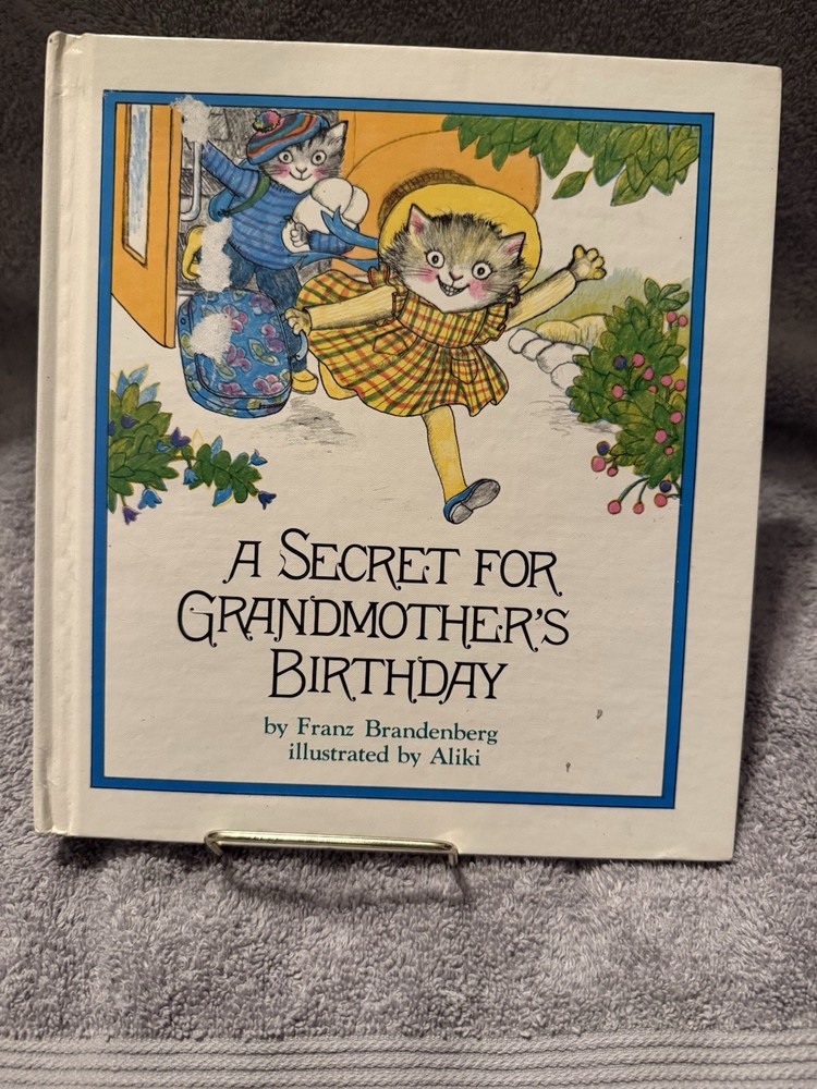 A Secret for Grandmother’s Birthday Franz Brandenberg Aliki HC Vintage Childrens